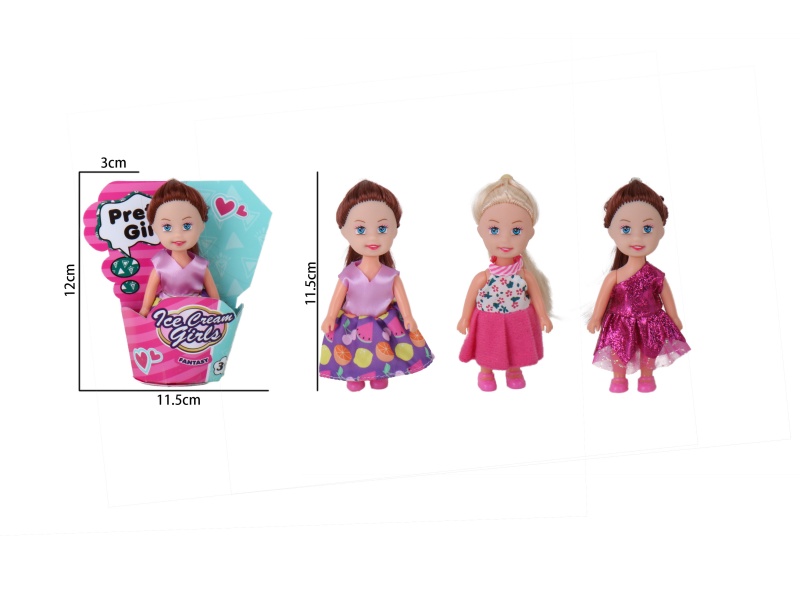 4.5-Inch Real-Sized Dwarf Three Models